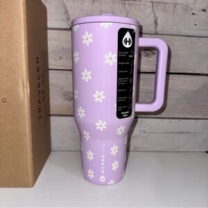 HydroJug x Jane 32oz Traveler Limited Edition Purple Daisy Jane Tumbler BNIB